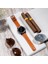 Samsung Galaxy Watch 4 - 5 - 6 / Watch 6 Classic 40MM 43MM 44MM 47MM Watch 5 / Watch 5 Pro 40 44 45 Watch 4 40 42 44 46MM 20MM Deri Kordon Taba 3