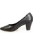 Siyah Klasik Topuk Stiletto (6cm) 4