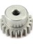 Metal 19 T Motor Dişli Pinyon Dişli 124016-2178 144010 124016 124017 Fırçasız Rc Araba Yedek Parça Aksesuarları (Yurt Dışından) 1