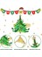 Peçete Halkaları, Kırmızı ve Noel Yemek Masası Için Tasarlanmış Altın Yüzükler (Yurt Dışından) 4