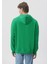Erkek Kapüşonlu Yeşil Basic Sweatshirt 0610062-71704 3