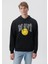 Erkek Mavi X Smiley Originals Siyah Sweatshirt 0S10060-70087 2