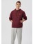 Mavi Logo Nakışlı Kapüşonlu Bordo Sweatshirt 065809-70426 2