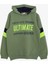 Erkek Çocuk Sweatshirt Kapüşonlu Yazı Baskılı 8-14 Yaş, Mint Yeşili 1