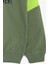 Erkek Çocuk Sweatshirt Kapüşonlu Yazı Baskılı 8-14 Yaş, Mint Yeşili 4