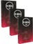 3 Adet Kabartmalı Prezervatif 12x3 Condom Set 1