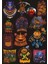 Hallowen Temalı Sticker Set 8 16 Parça Telefon, Tablet, Defter, Laptop Sticker 1