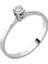 0,14 Karat Pırlanta Tektaş Yüzük 0415R0116 1