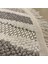Motto Mot 02 Whıte Beıge Yuvarlak Halı 120*120 cm 2