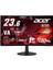 ACER UM.UE0EE.301 ED240QS3 23.6" FULL HD CURVED VA 1920x1080 1MS 180Hz 2xHDMI(2.0) 1xDP(1.4)  MONITOR 1