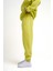 Erkek Basic Jogger Relaxed Neon Sarı Eşofman Altı 3