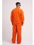 Erkek Baggy Oversize Turuncu Eşofman Altı 4