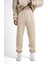 Erkek Basic Jogger Relaxed Açık Bej Eşofman Altı 1
