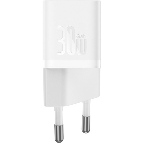 Baseus Gan5 Mini 30W Şarj Cihazı Beyaz