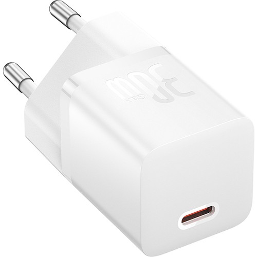 Baseus Gan5 Mini 30W Şarj Cihazı Beyaz