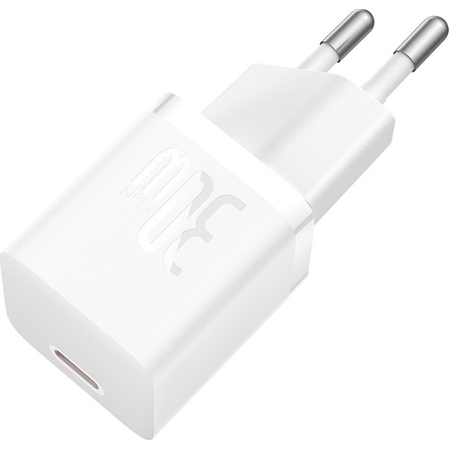 Baseus Gan5 Mini 30W Şarj Cihazı Beyaz