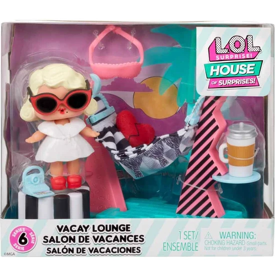 Lol L.o.l Surprise Sürprizler Evi Oyun Seti - Vacay Lounge