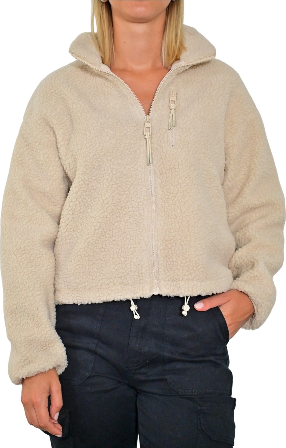 Only Kadın Peluş Ceket Su Yeşili - 15294363