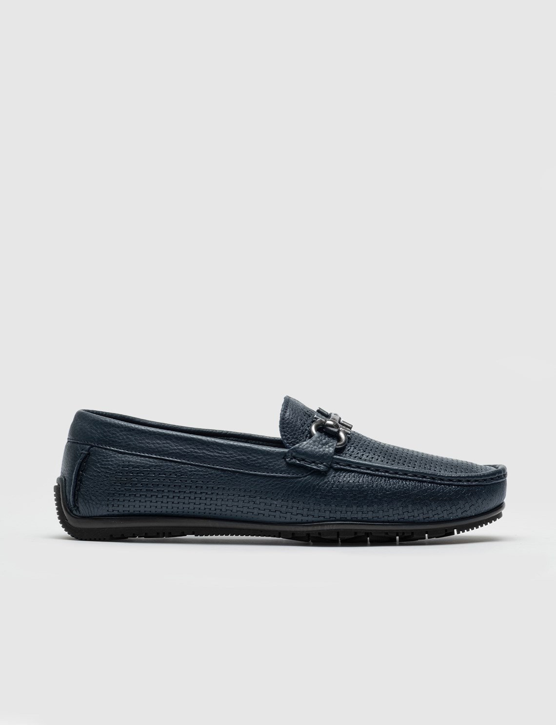 Cabani Hakiki Deri Siyah Erkek Loafer