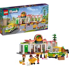 LEGO Friends Organik Manav 41729 - 8 Yaş ve Üzeri Çocuklar Için 4 Mini Bebek ve 1 Mikro Bebek Içeren Heartlake City Süpermarketi Yaratıcı Oyuncak Yapım Seti (830 Parça)