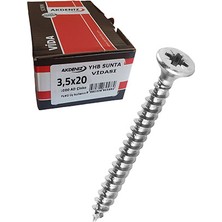 Ahtapot Akdeniz Sunta Vidası 3.5X20 (1000 Adet)