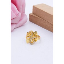 Latif Kuyumcu 22 Ayar Altın Yüzük Kalemli Kadın Yüzük LKYZK1217