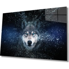 Rosyvien Kurt Köpeği Cam Tablo 4mm Dayanıklı Temperli Cam