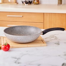 Emsan Durable Granit Wok Tava 28 cm