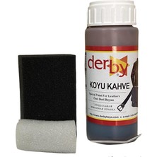 Derby Koyu Kahverengi Deri Mont Ayakkabı Boyası