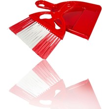Titiz Plastik Mini Fırçalı Tezgah Üstü Küçük Boy Hamarat Fırça Faraş