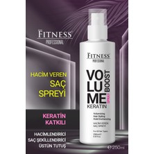 Fitness Professional Hacim Veren Şekillendirici Keratin Içerikli Saç Spreyi Volume Boost Spray 250 ml