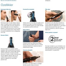 Philips Kulak Burun Tüy Kıl Kesme Makinesi Evrekala Nose Trimmer