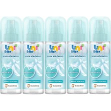 Uni Baby Bebek Kolonyası 150 ml Nemlendiricili/bebeksi Dokunuş (5 Li Set)