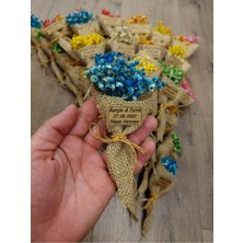 Mg Art Decor Küçük Çiçek Buketi Nişan Söz Kına 25 Adet