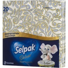 Selpak Deluxe Peçete 20LI