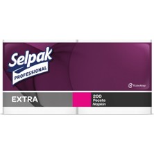 Selpak Peçete Professional 200'LÜ 30X30 4 Adet