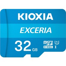 Kioxia 32GB Exceria Micro Sd Hc Uhs-1 C10 100MB/SN