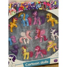 Benim Olmalı Benimolmalı My Little Pony Figür Seti 12 Parça Tam Set, Cartoon Dolls Model