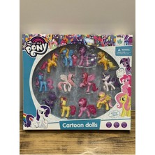 Benim Olmalı Benimolmalı My Little Pony Figür Seti 12 Parça Tam Set, Cartoon Dolls Model