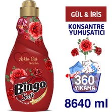 Bingo Soft Konsantre Aşkla Gül 1440 ml Ekonomi Paketi 6'lı