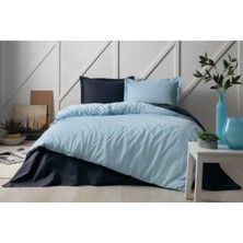 Özdilek Colormix Çift Kişilik Nevresim Takımı Mint - Indigo