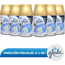 Glade Oda Kokusu Yedek Temizliğin Ferahlığı 6'lı Set