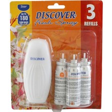 Discover Fresh Spray 3 Yedekli-Star