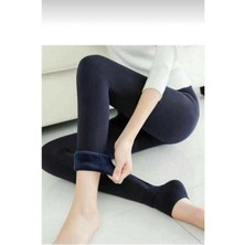 Larosa Lingerie Larosa Kadın Kışlık Ekstra Peluş Parlak Termal Tayt