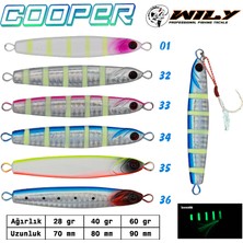 Wily Cooper Jig 40 gr 90 mm - 36