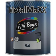Filli Boya Caparol Metalmax Flat Siyah 0,75 Lt