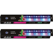 Aqua Master Akvaryum Su Içi LED Lamba 9W 80 cm Pembe-Beyaz