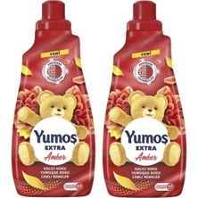 Yumoş Extra Çamaşır Yumuşatıcısı Amber 1440 ml x 2 Adet