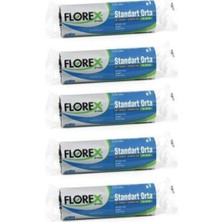 Florex Çöp Poşeti Standart Orta 20 Adet 5 Paket