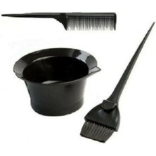 Bimbambom Saç Boyama Seti Boya Tası Fırça Krepe Tarak